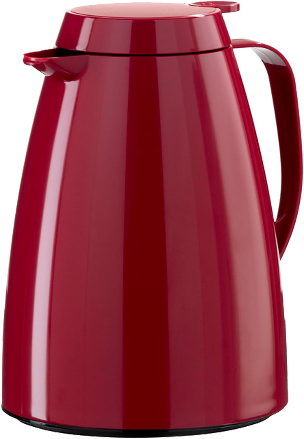 Emsa 508363 thermos flask, thermos flask, 1.5l filling volume, coffee pot, quick tip closure, basic in orange