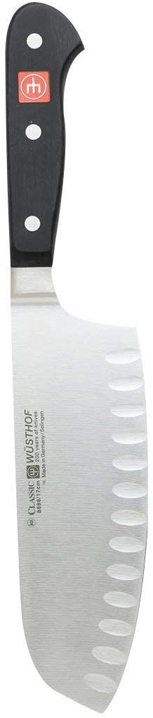 Wusthof Wüsthof Chai Dao, Classic (8888), 17 cm blade length, forged, stainless steel, Asian chef\'s knife with half bolster and bullet edge