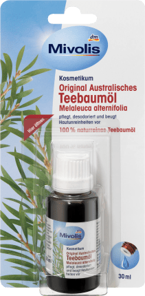 Mivolis Australian Tea tree oil Melaleuca alternifolia, 30 ml