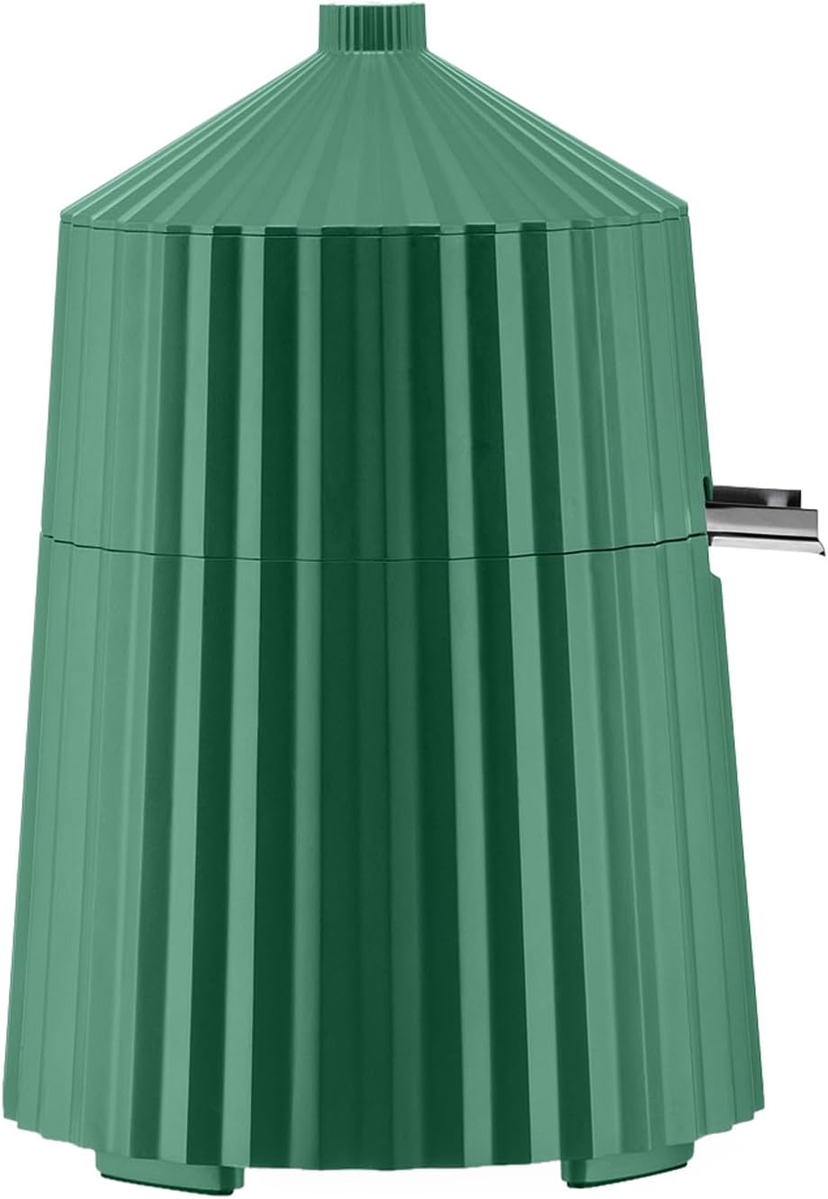 Alessi Plissé MDL07 GR - Design Electric Citrus Juicer, Thermoplastic Resin, European Plug 80 W, Green