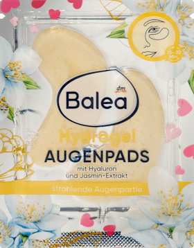 Balea Eye Pads Hydrogel Jasmine (1 pair), 2 pieces