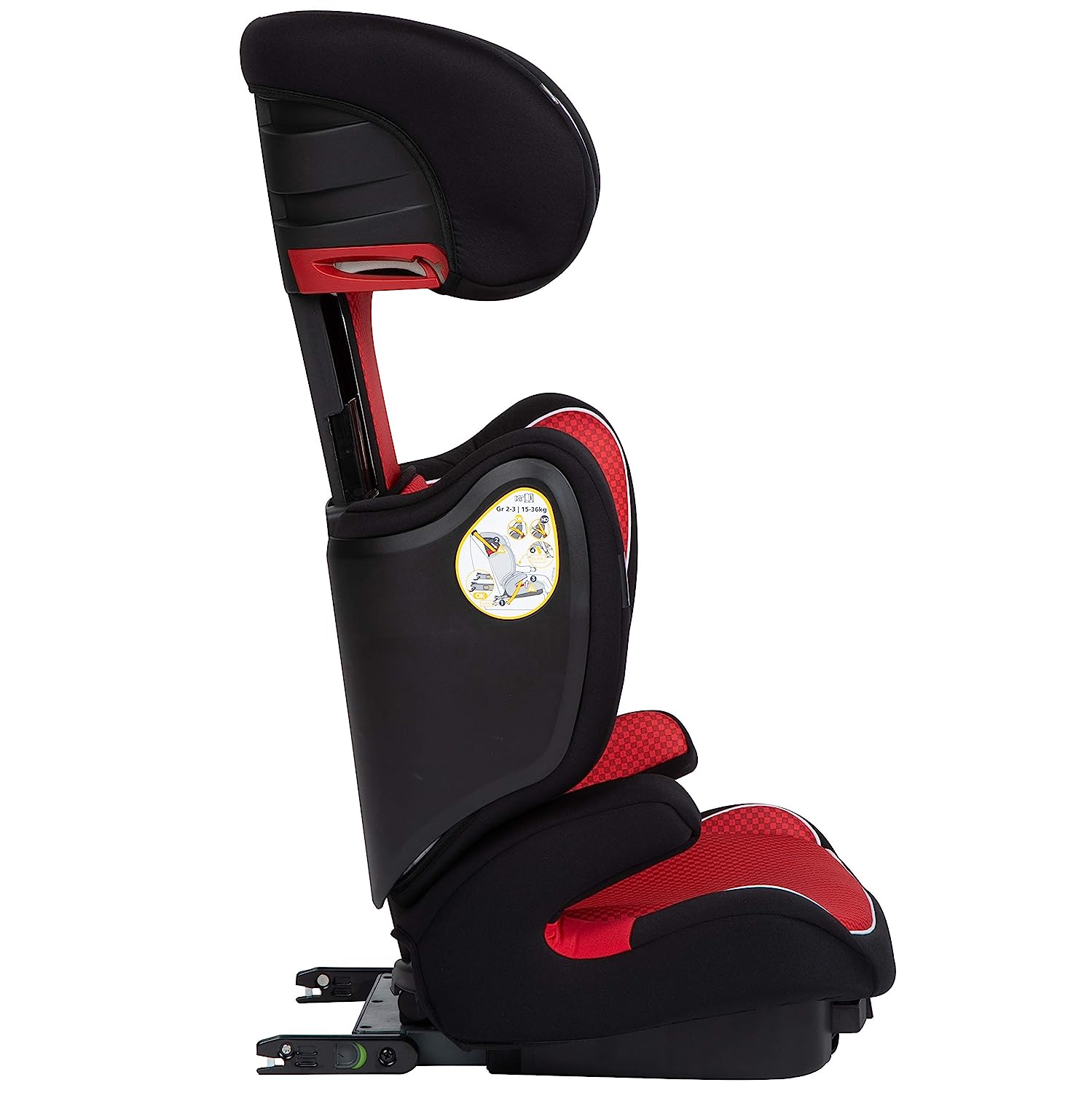 Safety 1st Road Safe or Road Fix Child Seat, with Adjustable Headrest and Backrest, Comfortable Group 2/3 Car Seat (15-36 kg), Can be Used from 3.5 to 12 Years with Isofix