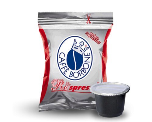 Caffé Borbone Borbone Respresso Red Mix 50 Capsules Compatible with Nespresso