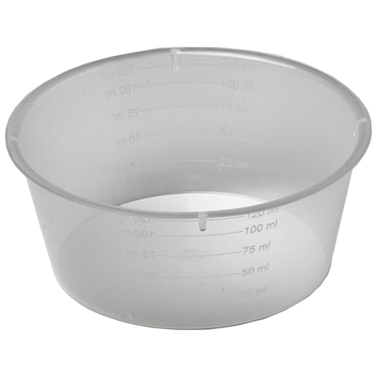 Fuhrmann Sterile plastic trays, 120 ml single sterile, pack of 10, Ø 84 x H 35 mm