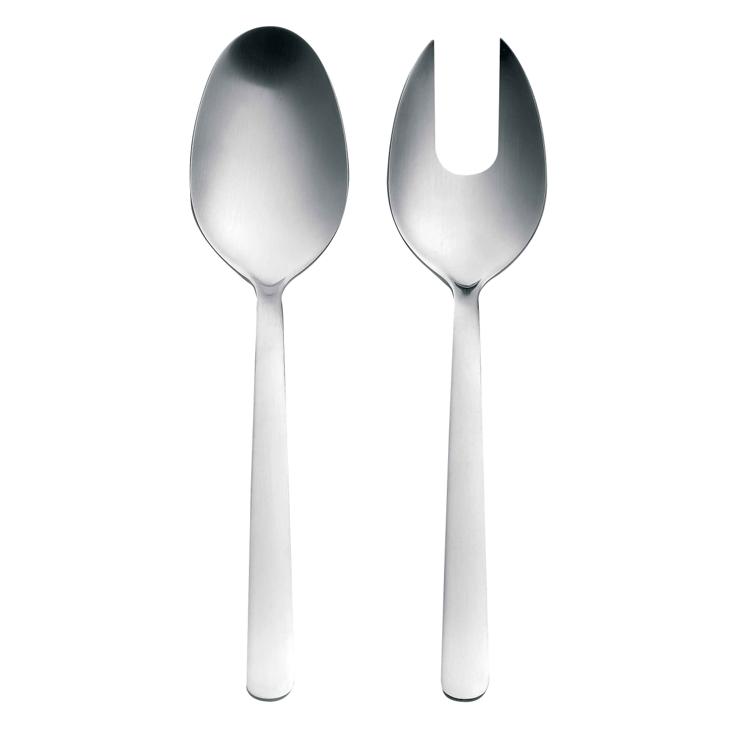 Fiskars Functional Form Salad Servers Matt