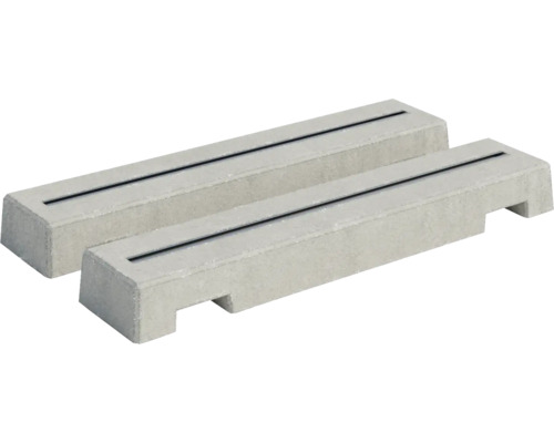 Lusit Foundation for heat pumps/air conditioning systems - concrete base gala-Base BASIC 97 x 20 x 10 cm