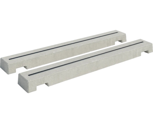 Lusit Foundation for heat pumps/air conditioning - concrete base gala-Base MEDIUM 147 x 20 x 10 cm