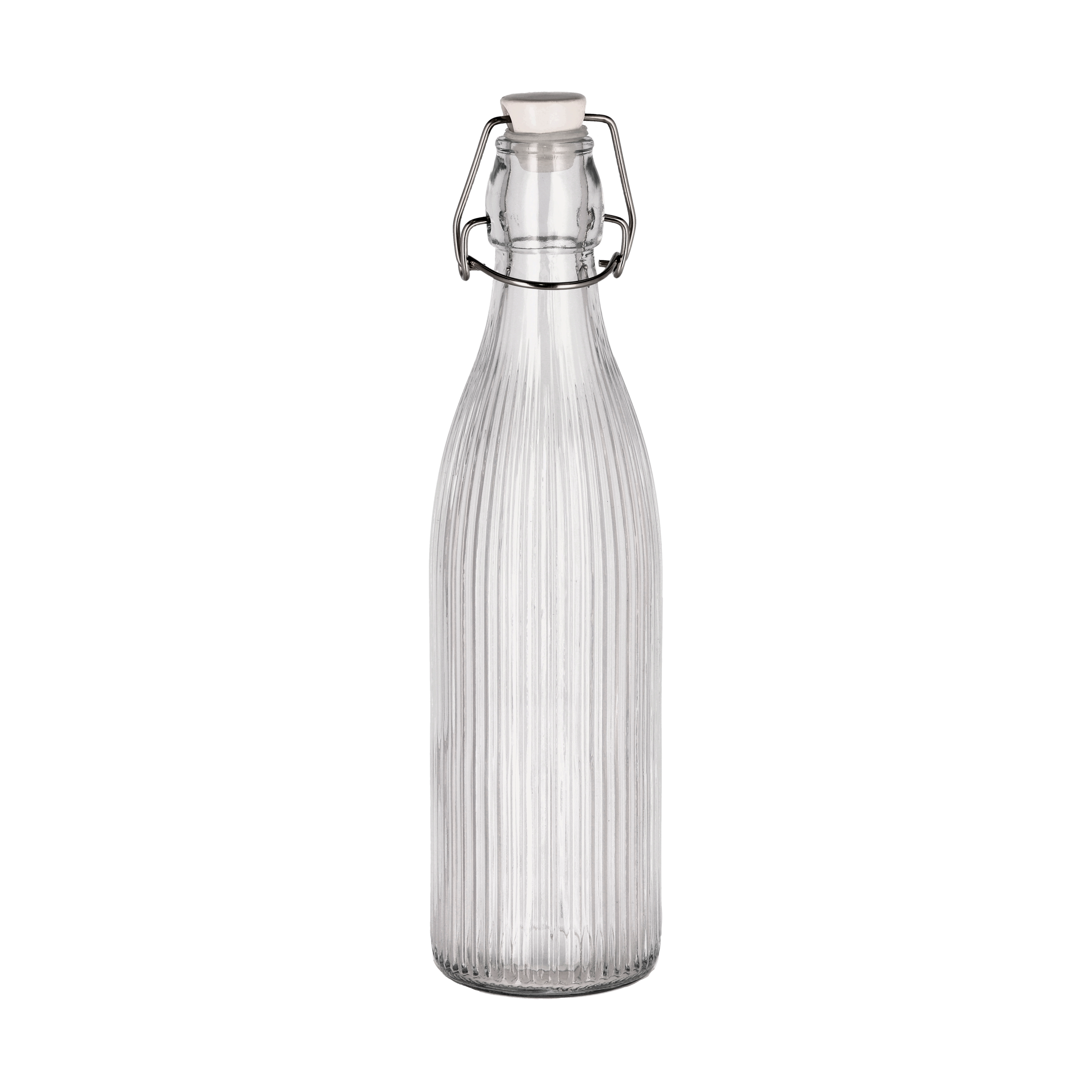 Funktion Function Water Carafe with Swing Top, Clear, Soda Lime Glass, 0.5 l