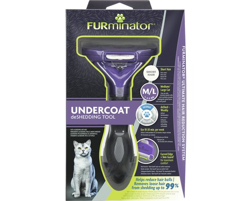 FURminator cat deShedding M/L shorthair