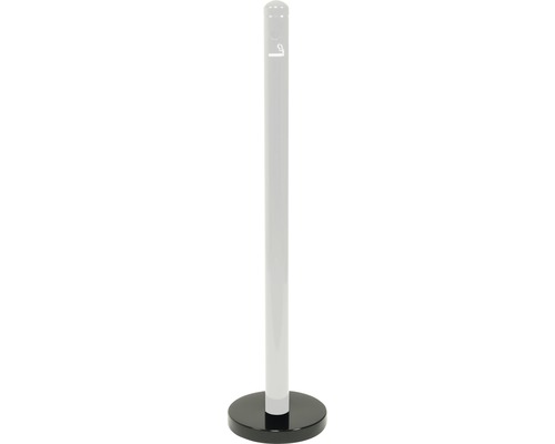 Securit Base for ashtray post, stainless steel, black, Ø 25 cm