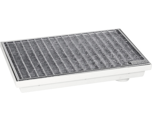 Door scraper box Wolfa 60x40x7cm incl. press grid (mesh 30x10 mm)