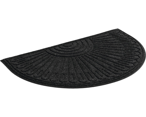 Hornbach Doormat EcoMatte Contures semicircular 60x90 cm