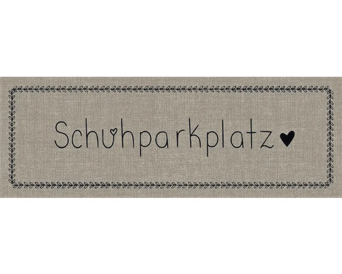 MD-Entree Doormat shoe parking space beige 40x120 cm