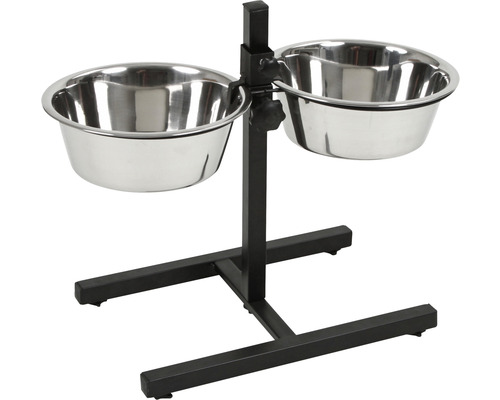 Hornbach Food bar including bowls 2 x 2800 ml