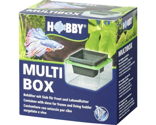 Food container HOBBY Tubifexbox (Multibox) 10x10x6 cm
