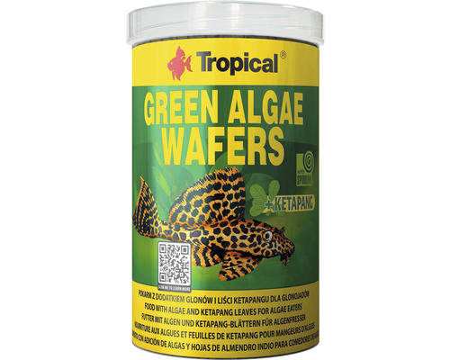 Food chips Tropical Green Algae Wafers 1L