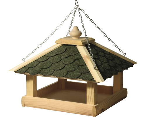 Hornbach Feeding house with bitumen shingles