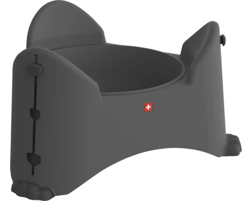 Feeding bowl rotho feeding bowl Sammy, 1.02 l, height adjustable, gray