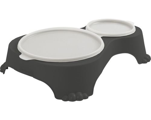 Rotho Sally Duo feeding bowl 32x23.7x7 cm anthracite