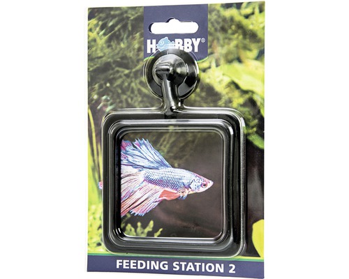 Feeding ring HOBBY Feeding Station 2 square 10 x 10 cm