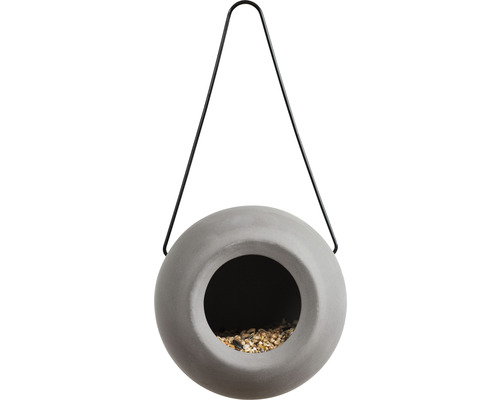 Feeder Karlie Singing Friend Lisa ceramic ø 14 cm gray