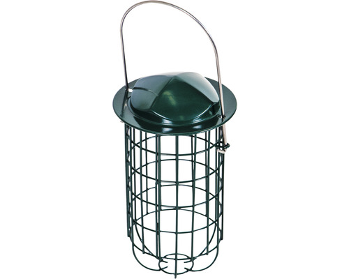 Siena Garden metal feeding station Ø 10 x 20 cm green
