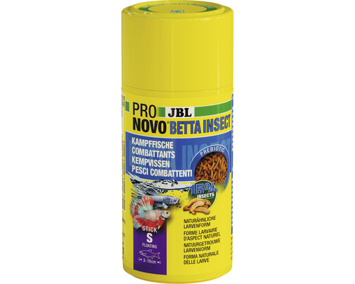 Food sticks JBL PRONOVO BETTA INSECT size. S 100ml