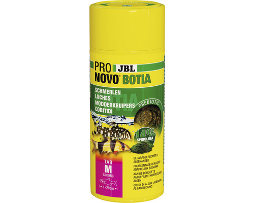 Food tablets JBL PRONOVO BOTIA size. M 250 ml
