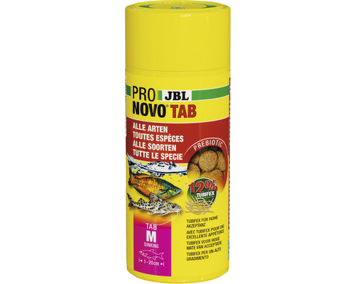 Food tablets JBL PRONOVO size. M 250 ml