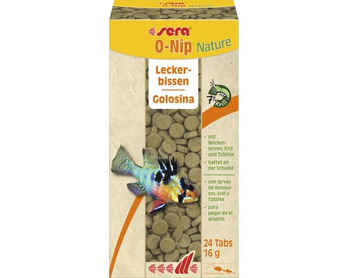 Food tablets sera O-Nip FD Nature 24 tablets