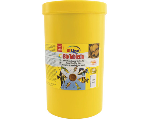 Food tablets SiLine Biotabletin 1 l aquarium fish food