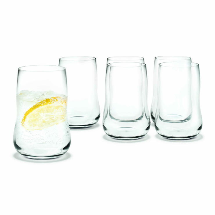 Holmegaard Future Glasses Clear 6-Pack
