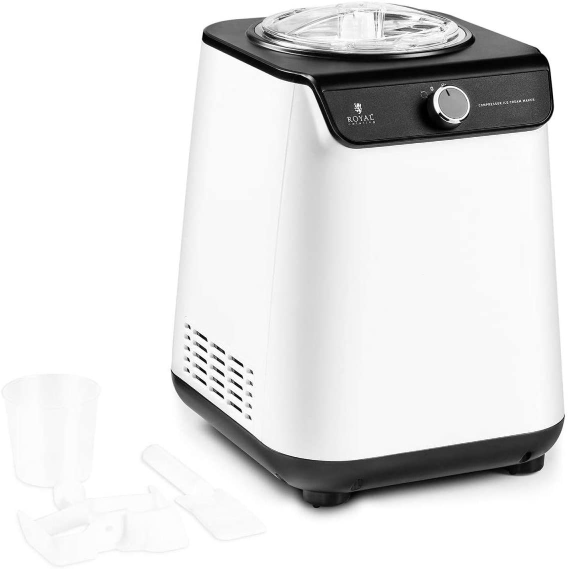 Royal Catering RC-CICM12 Professional Ice Cream Maker Ice Cream Maker 135 W / 1.2 L