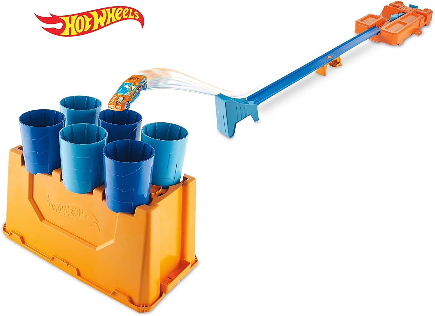 Hot Wheels Track Builder System, Barrel Stunt Box, Multicoloured