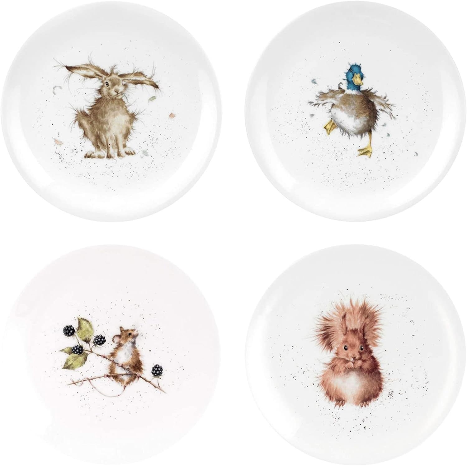Wrendale Set of 4 8" Side Plates