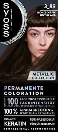 Syoss Hair color 3_89 Bronze Coffee, 1 pc
