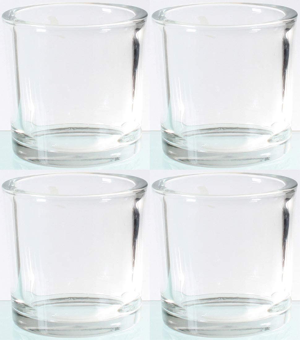Novaliv Tea Light Glasses - Rounded Square Version