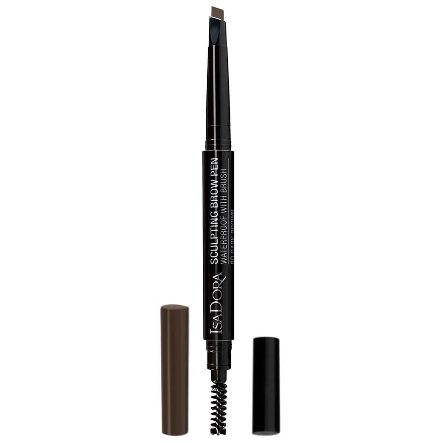 Isadora Sculpting Brow Pen Waterproof, No. 80 - Dark Brown