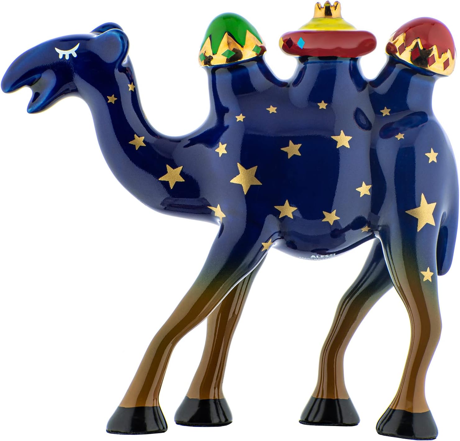 Alessi Hand Decorated Porcelain Figurine, Multi-Colour, 11 cm