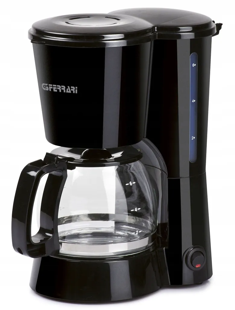 G3 Ferrari G10063 Filter Coffee Machine 1L 6 Cups Black Keep Warm Function