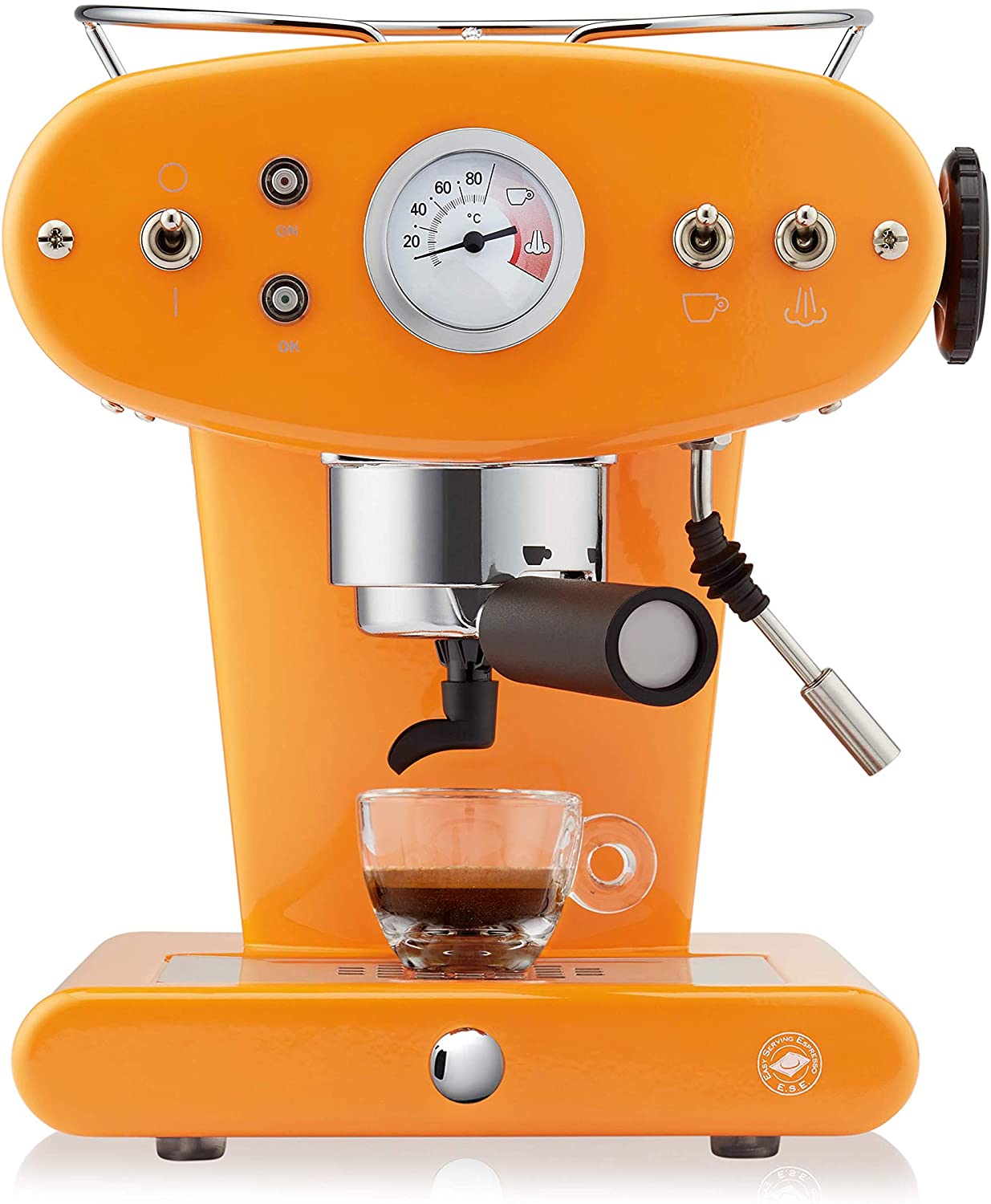 Francis FrancisFrancis X1 E.S.E. Trio - coffee makers (freestanding, Semi-auto, Drip coffee maker, Coffee capsule, Espresso, Orange)