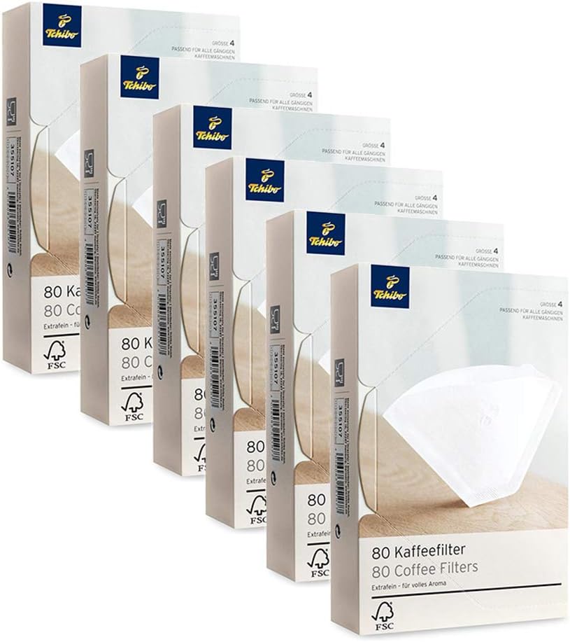 Tchibo coffee filter in size 4 - suitable for all standard coffee machines 480