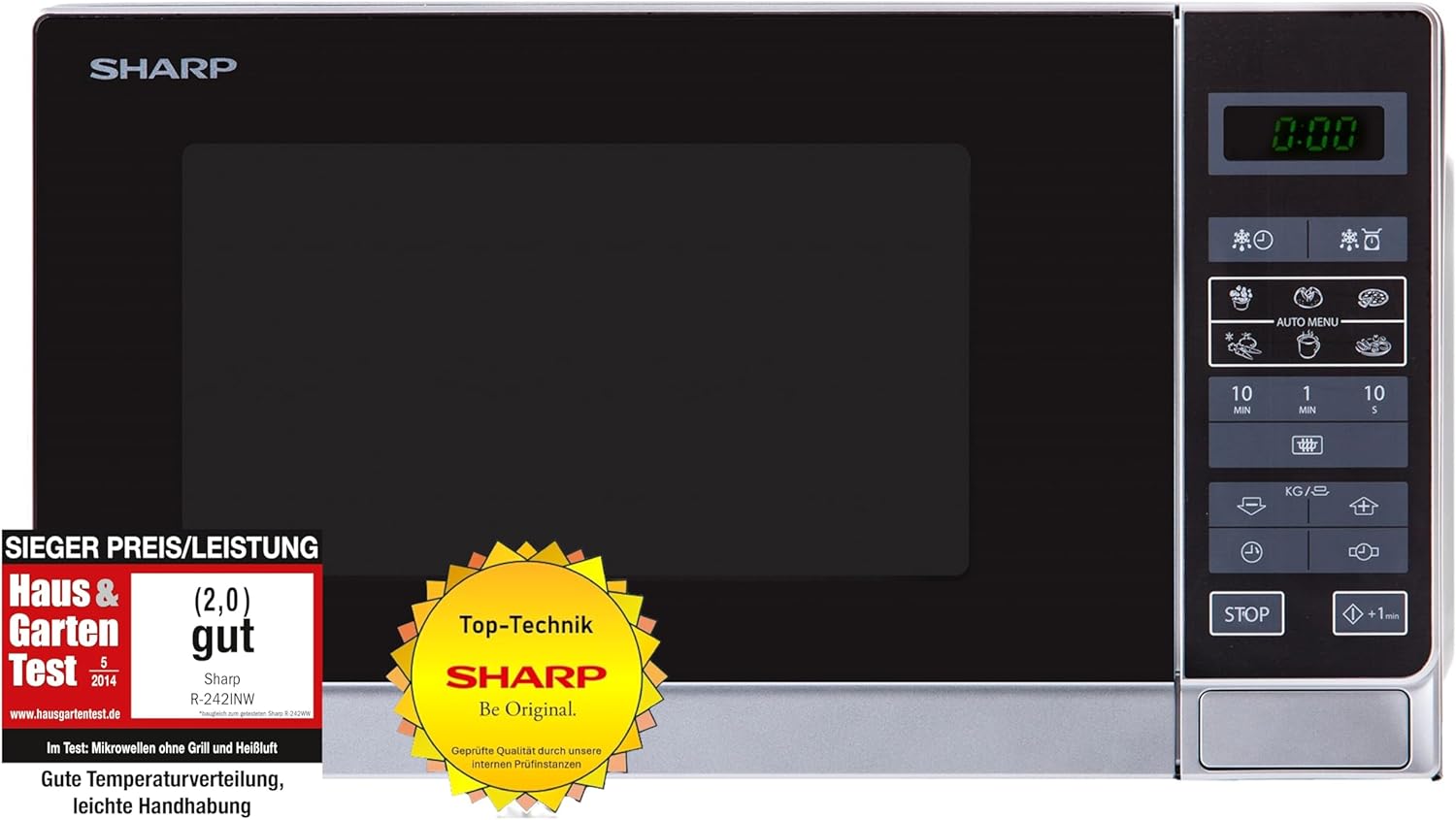 Sharp Electronics R242INW microwave oven