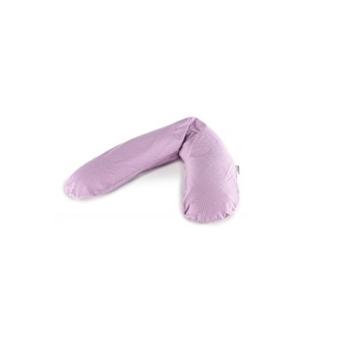 Theraline Cover for Nursing pillow cover the Original 190 cm with Choice of Design lilac