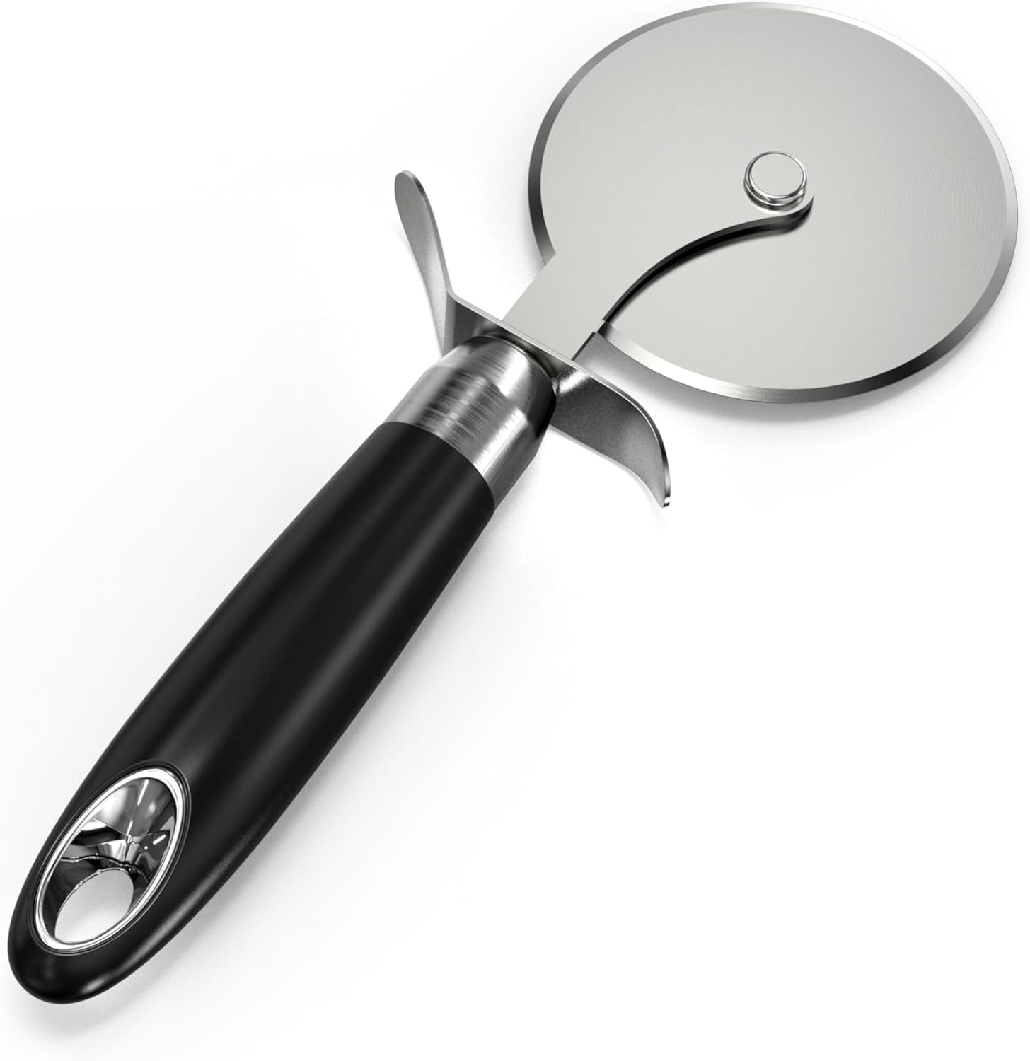 Ninja Pizza Cutter with Stainless Steel Blade, Official Ninja Accessories, Black/Stainless Steel XSKPIZCUTEUK