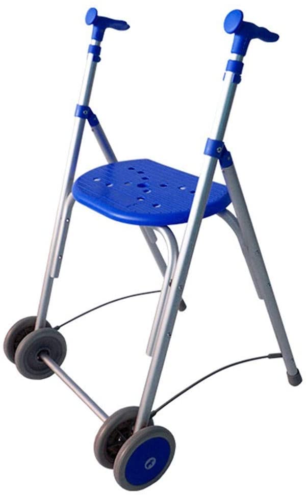 Forta Aluminium Folding Rollator C30 Height Adjustable Blue
