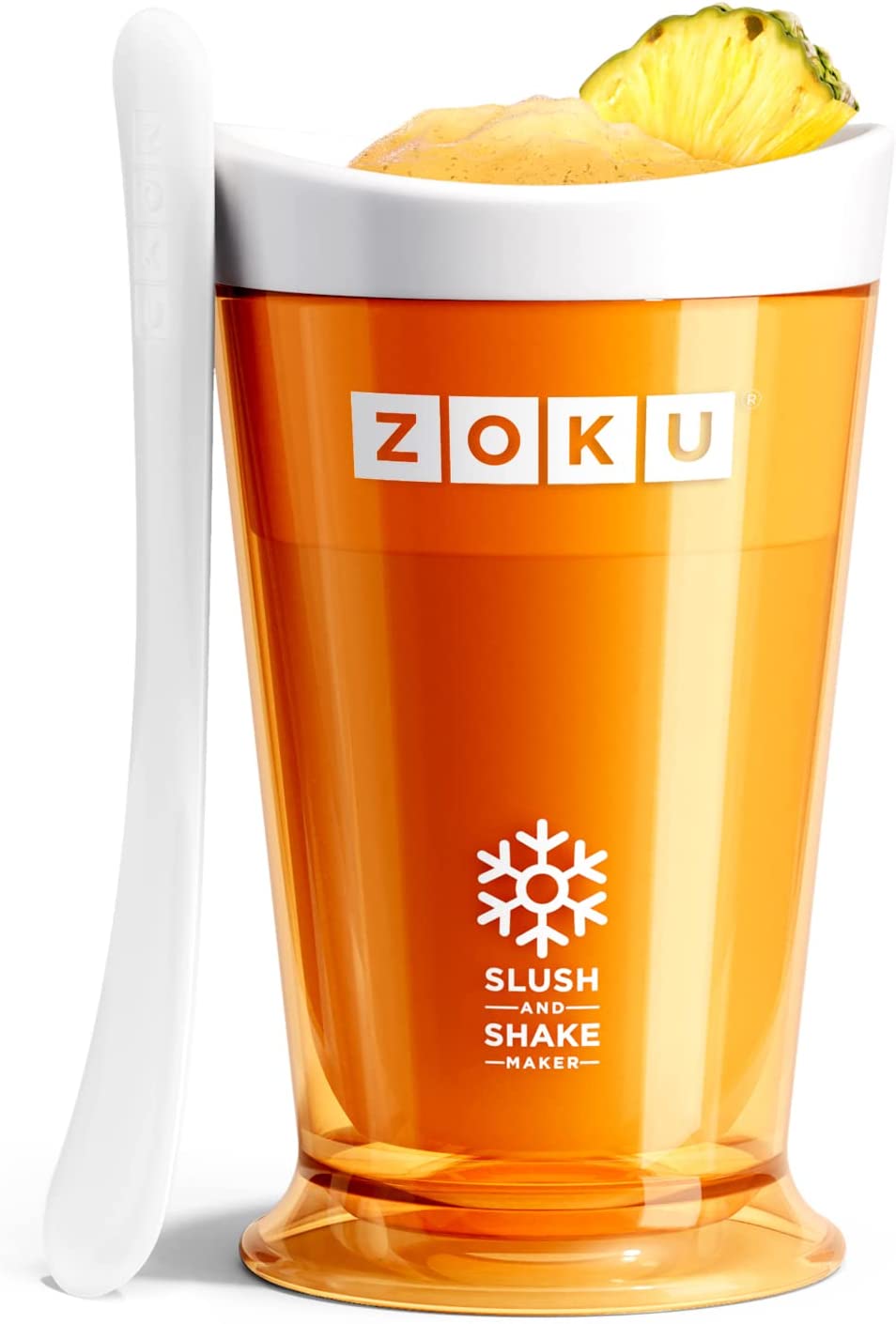 ZOKU Slush & Shake Maker Slush Ice Maker, Orange, 235ml