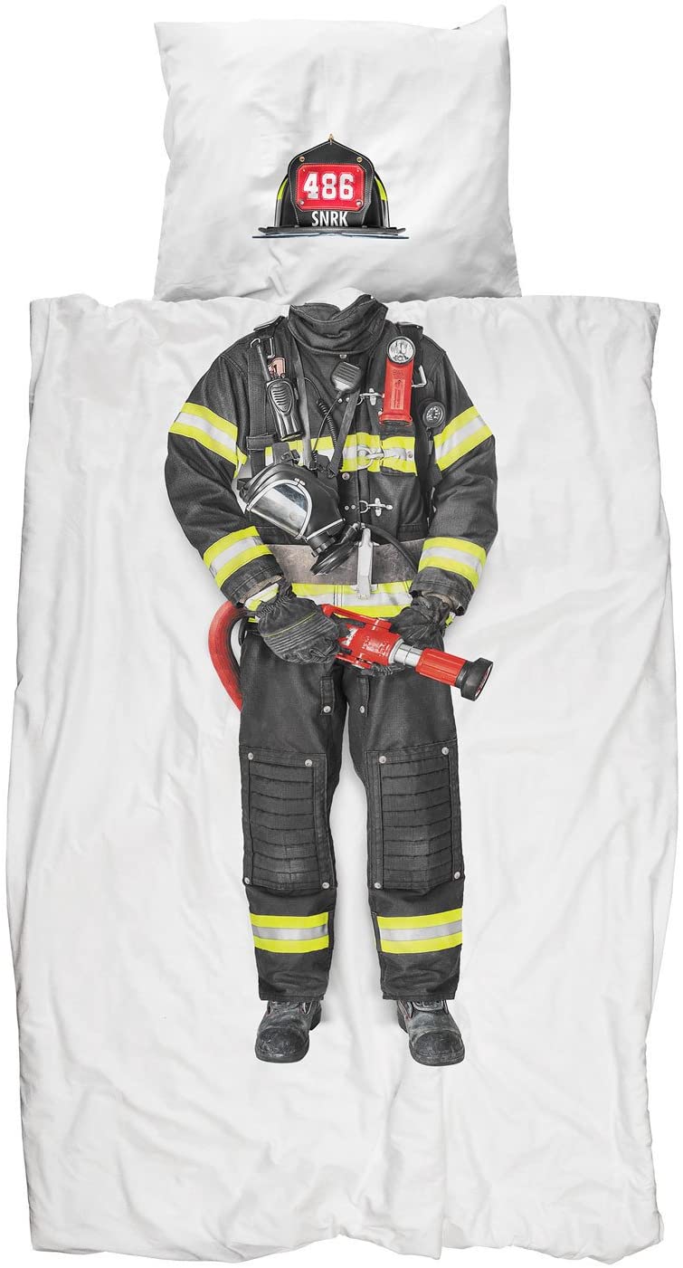 Snurk Bed Linen Firefighter Design