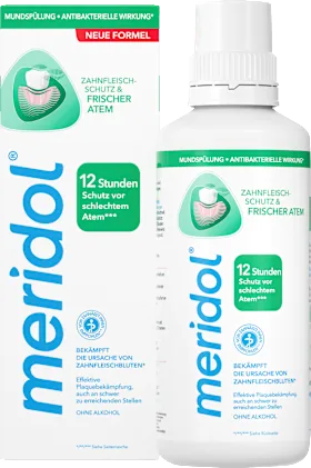 meridol Mouthwash for gum protection & fresh breath, 400 ml