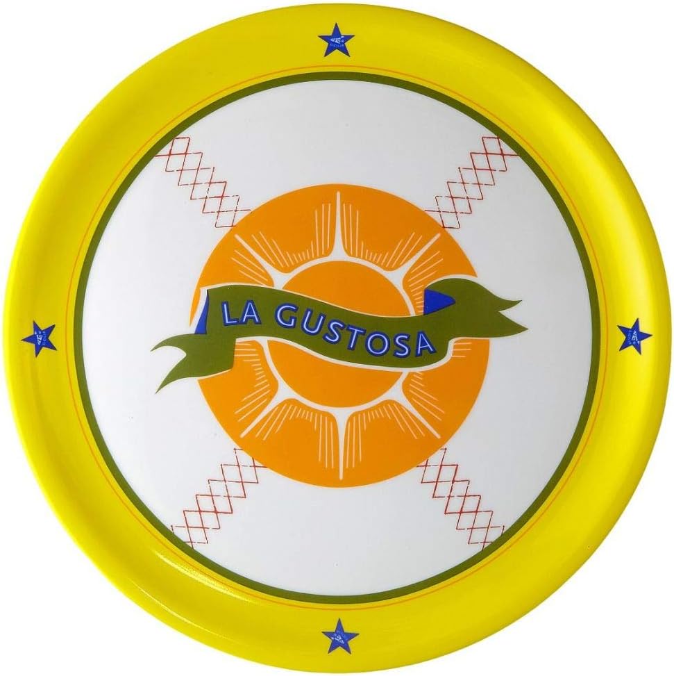 BITOSSI Home Bel Paese By Sam Baron Pizza Plate, La Gustosa